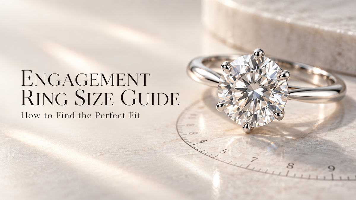 Engagement Ring Size Guide: How to Find the Perfect Fit