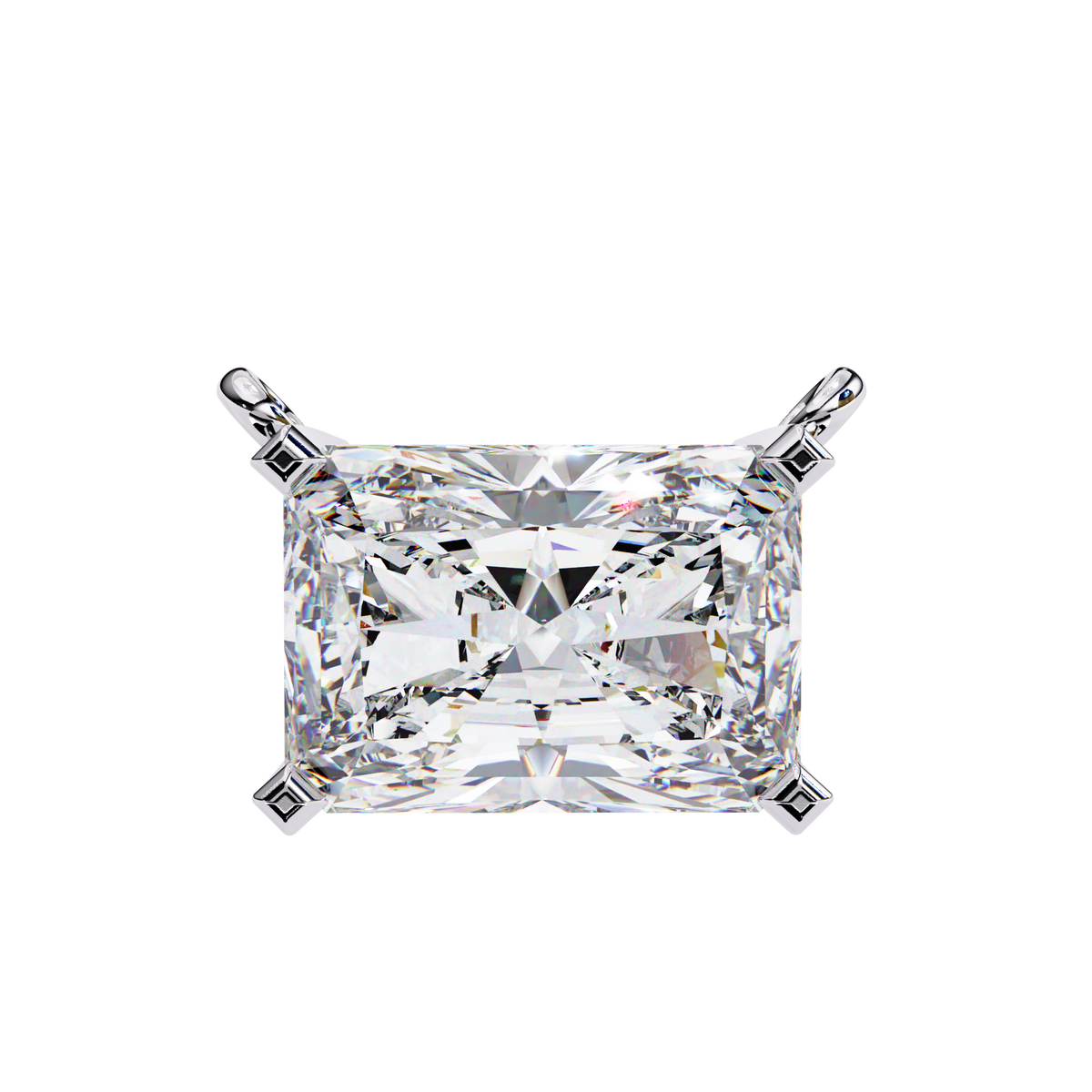 Étoile Radiant-Cut Diamond Pendant
