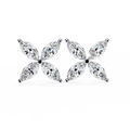 Marquise Butterfly Diamond Earrings
