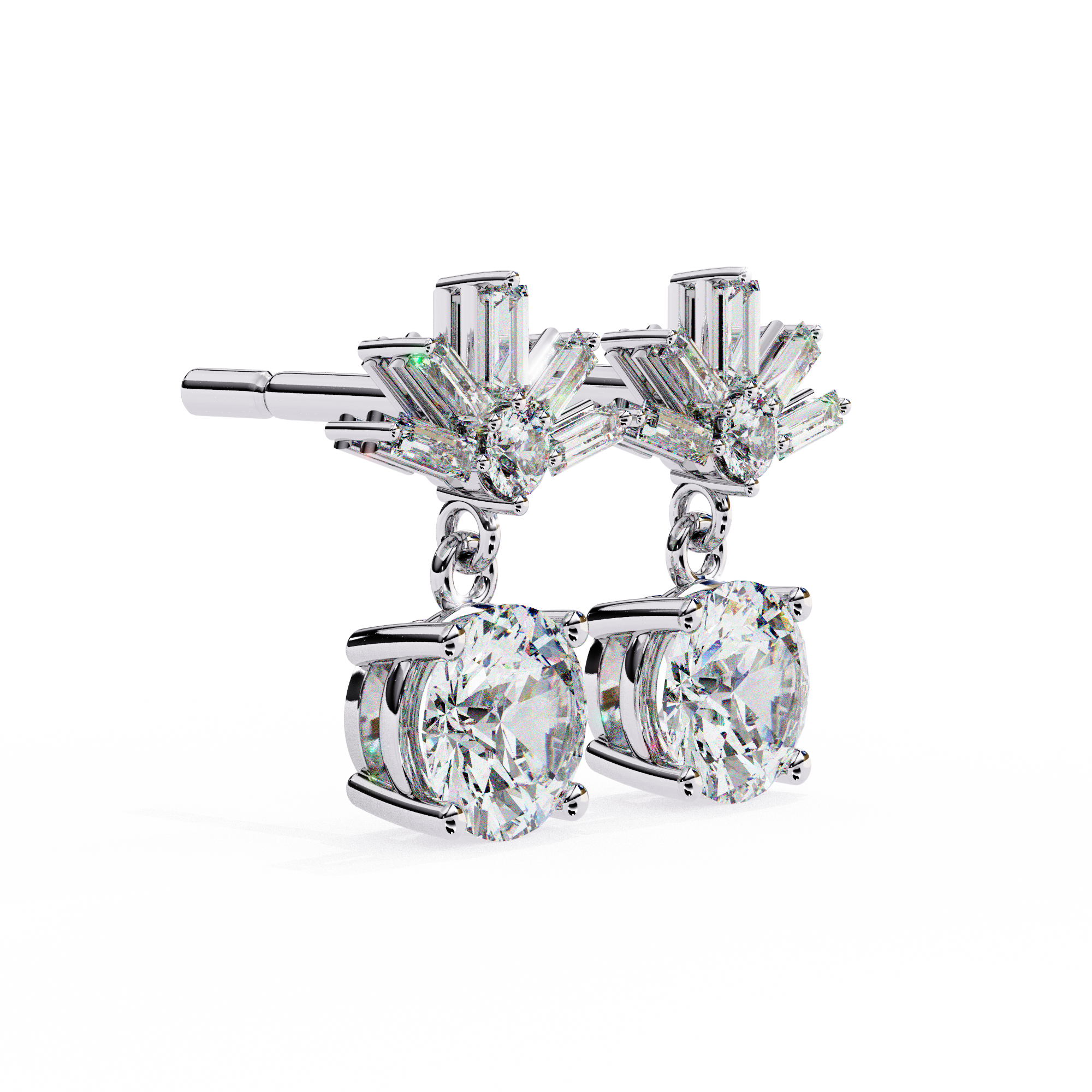 Éclat Stellaire Drop Earrings