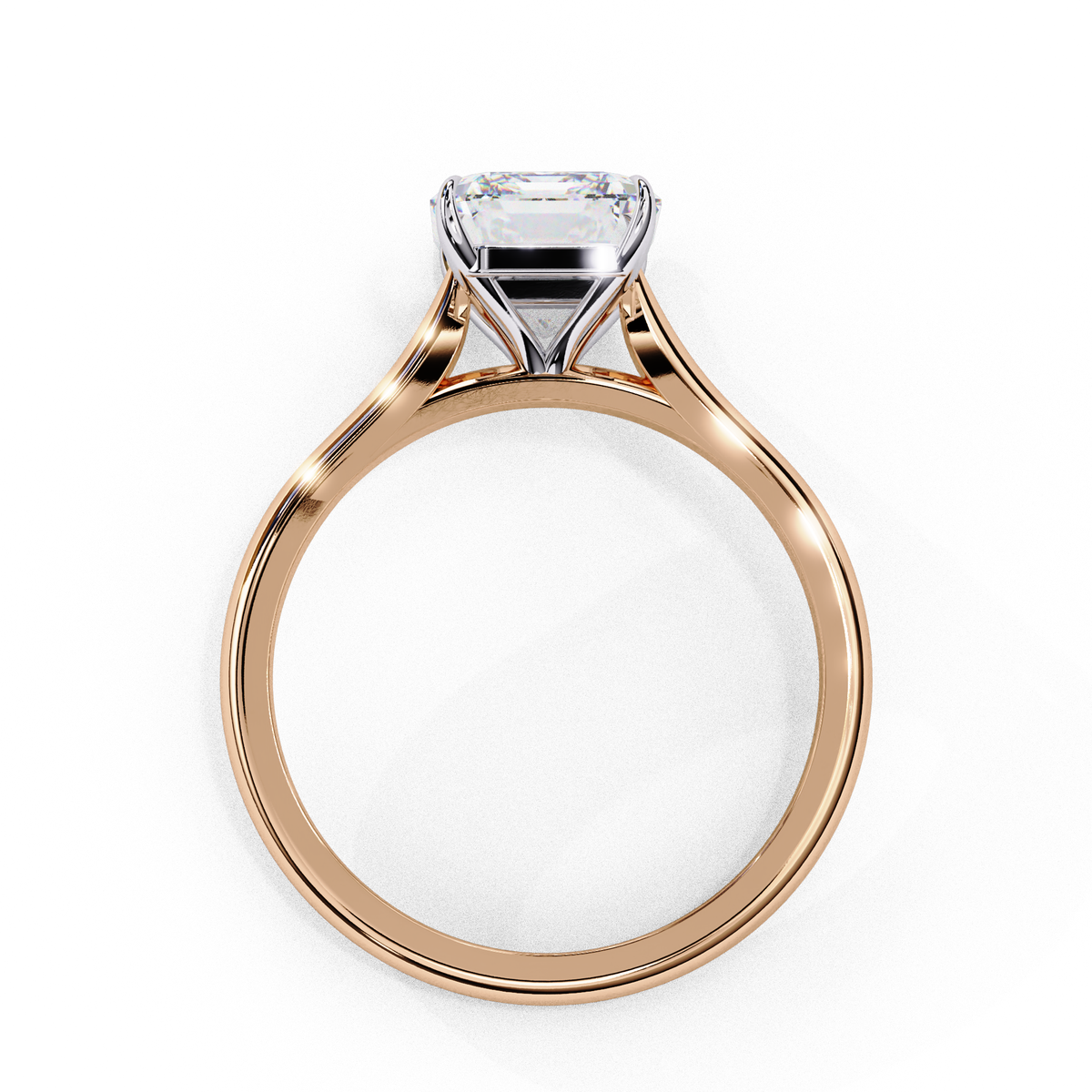 Élan Emerald Diamond Ring