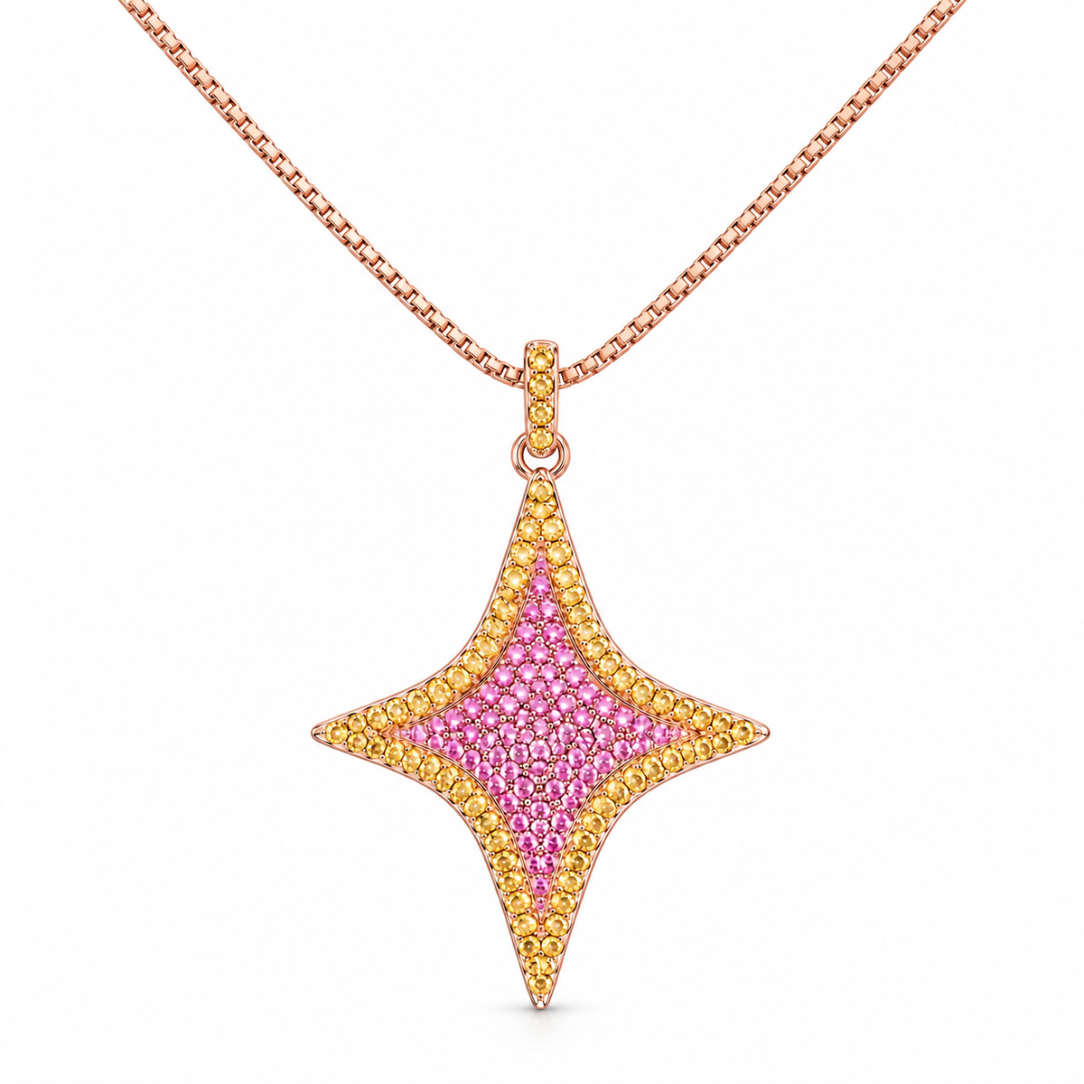 Étoile Lumière Pendant