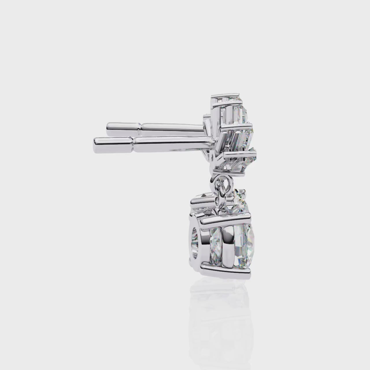 Éclat Stellaire Drop Earrings